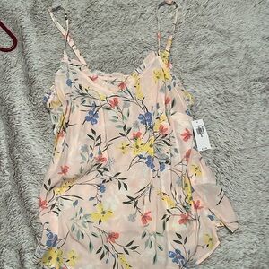 Flower tank top